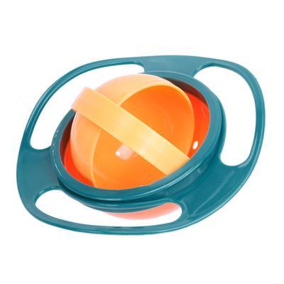 Spill-Proof 360° Baby Bowl | Anti-Spill Gyro Feeding Dish