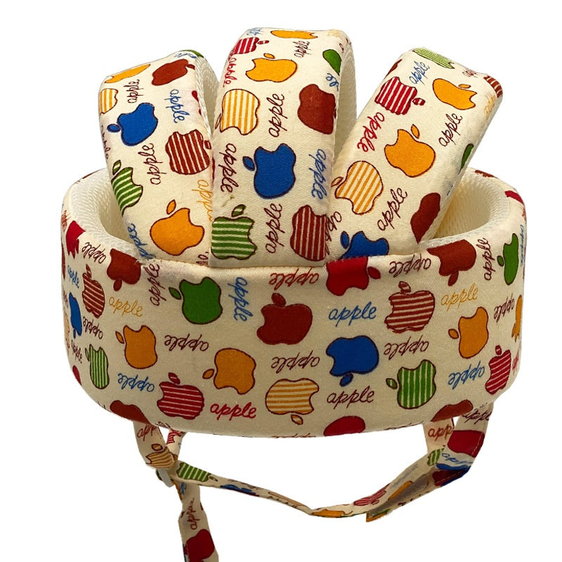 Baby Walking Safety Helmet – Anti-Collision Toddler Hat, Breathable Cotton Protective Cap