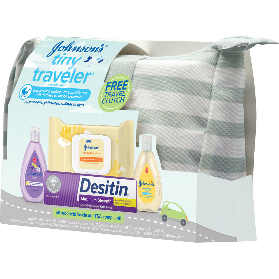 Johnson’s Baby Tiny Traveler Bath & Skin Set