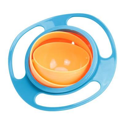 Spill-Proof 360° Baby Bowl | Anti-Spill Gyro Feeding Dish