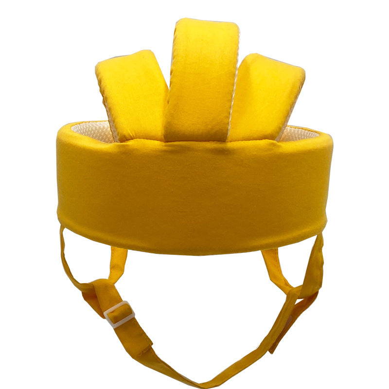 Baby Walking Safety Helmet – Anti-Collision Toddler Hat, Breathable Cotton Protective Cap