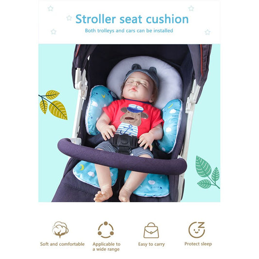 Baby Pusher Thick Cotton Seat Pad – Two-Sided Child Safety Cushion