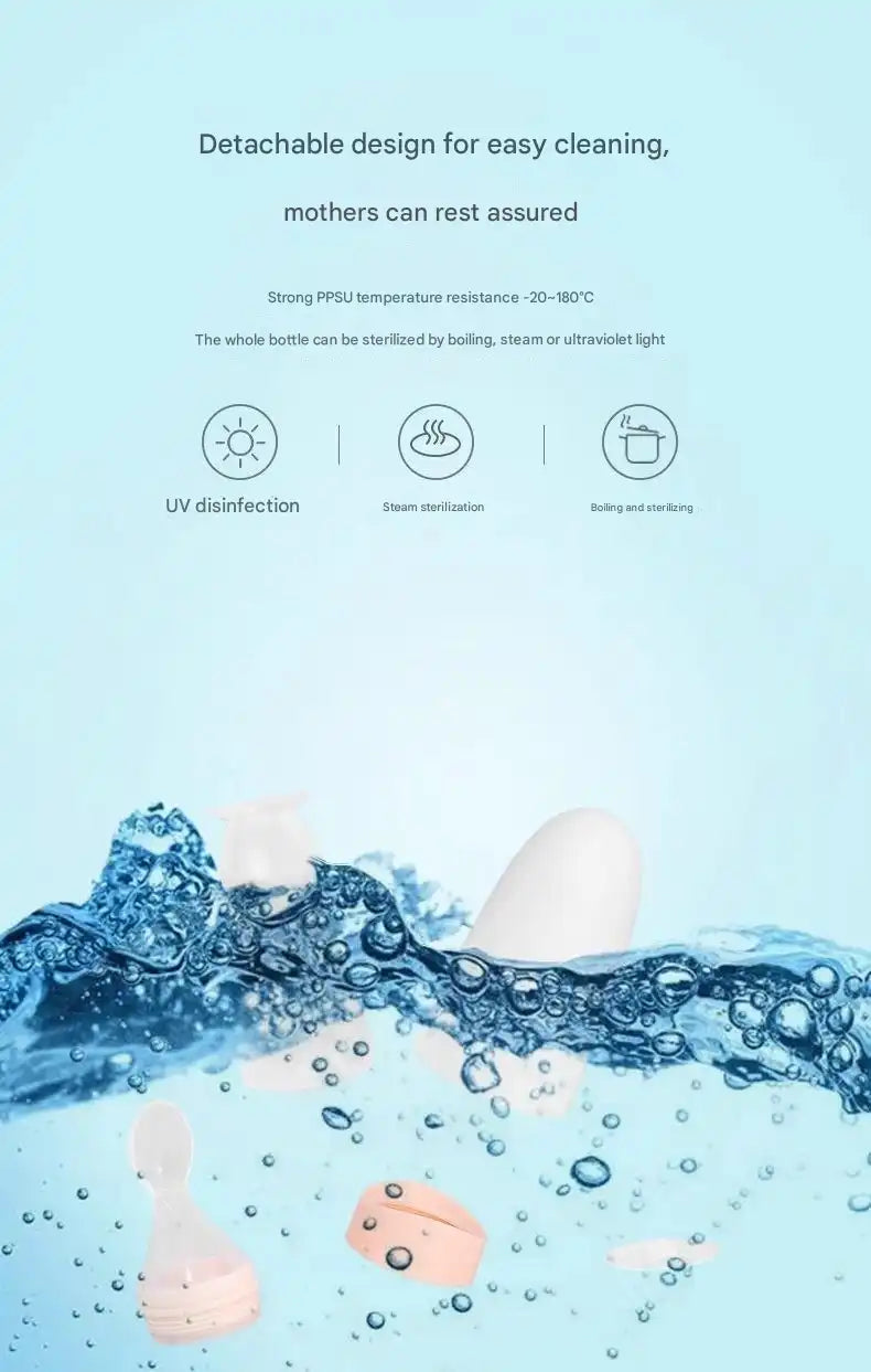 Baby Silicone Feeding Spoon – BPA-Free for Infants 6+ Months