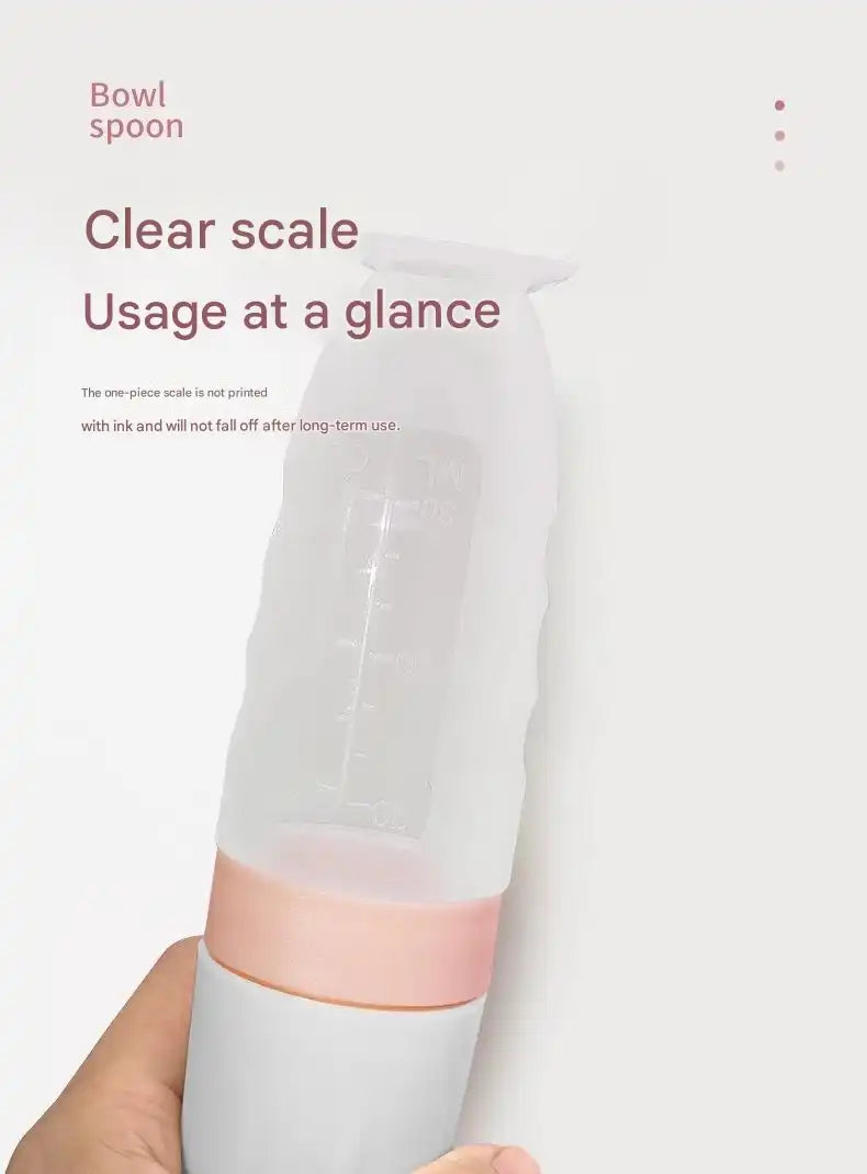 Baby Silicone Feeding Spoon – BPA-Free for Infants 6+ Months