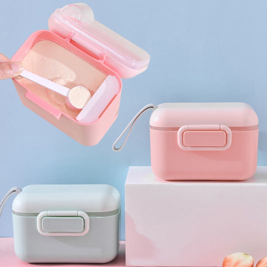 Portable Baby Milk Powder & Snack Storage Container