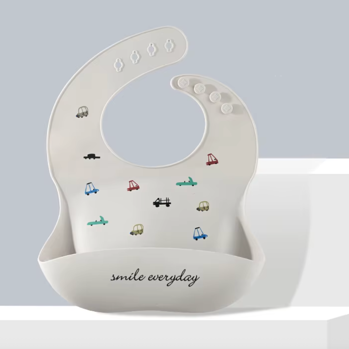 Waterproof Baby Bibs with Snaps – Washable Feeding Bibs