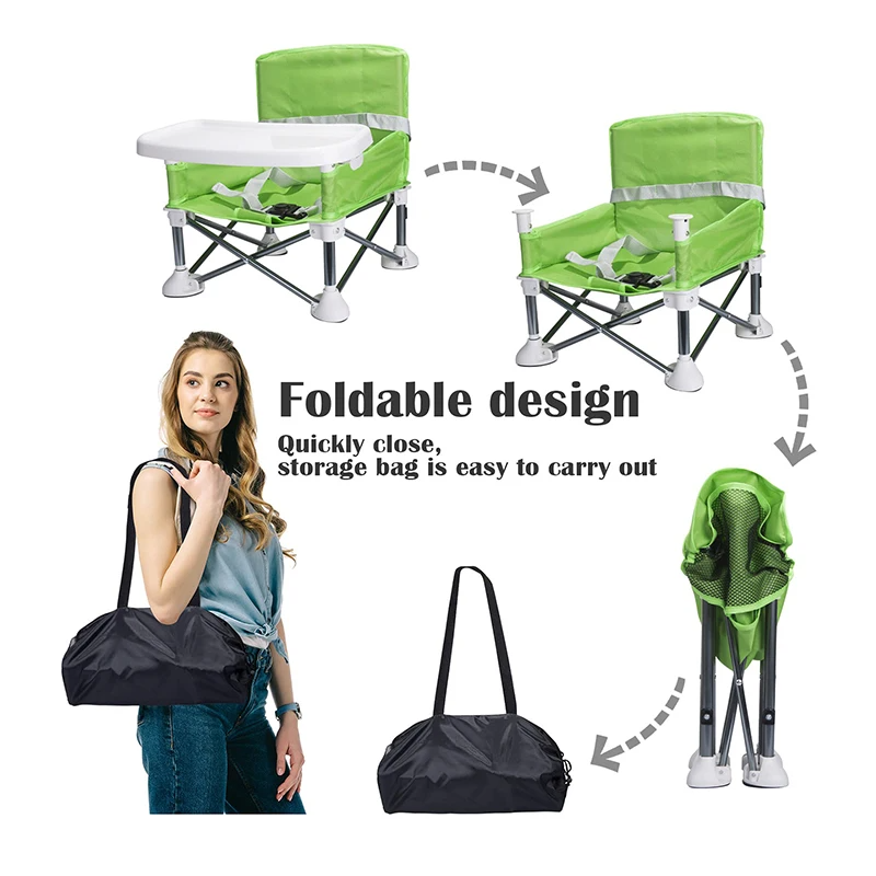 Foldable Baby Dining Chair – Portable Multi-Functional Seat