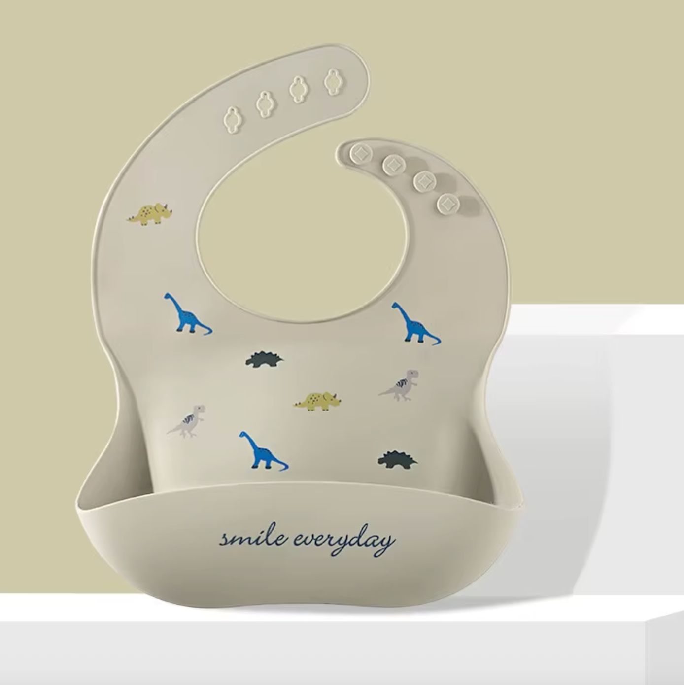 Waterproof Baby Bibs with Snaps – Washable Feeding Bibs