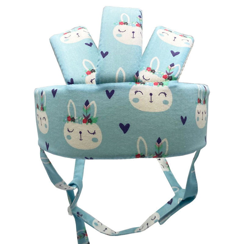 Baby Walking Safety Helmet – Anti-Collision Toddler Hat, Breathable Cotton Protective Cap