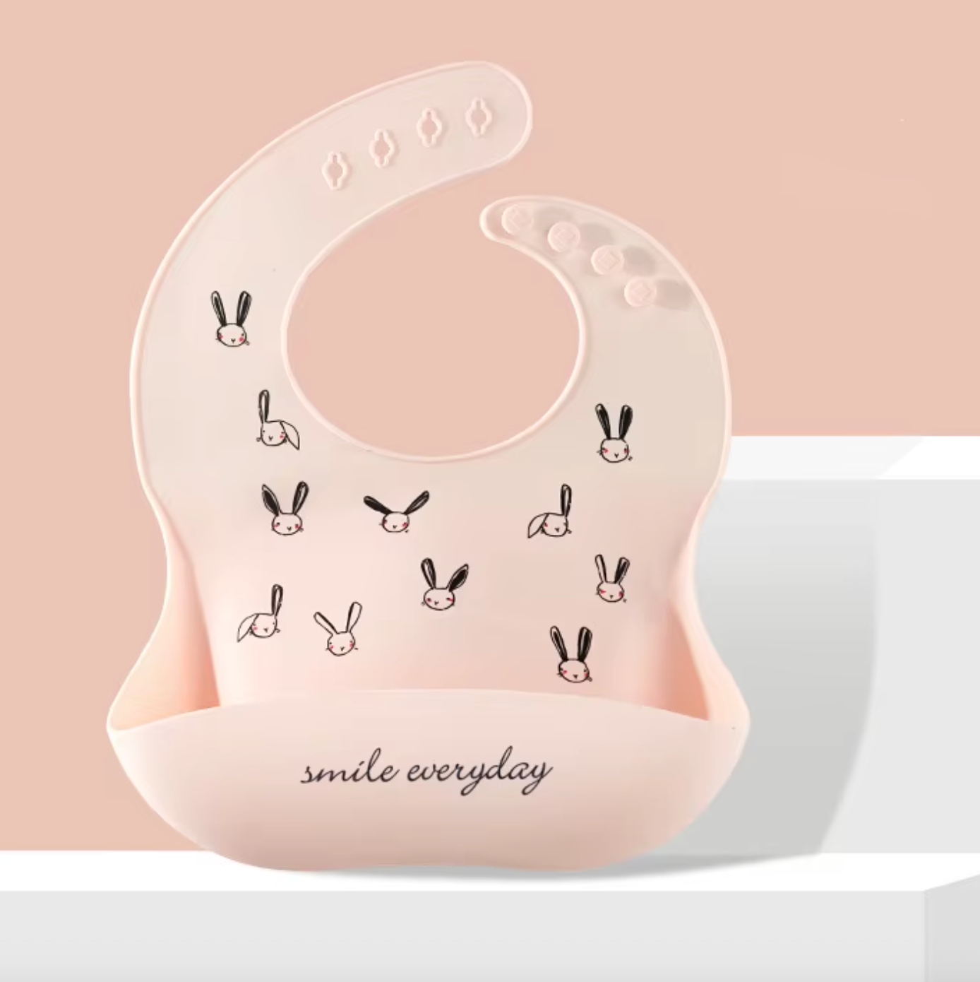 Waterproof Baby Bibs with Snaps – Washable Feeding Bibs