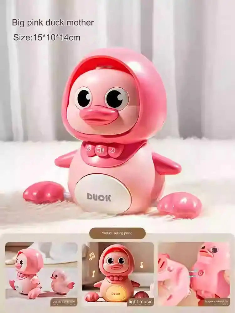 Premium Plush Sleeping Duck Toy for Babies (0–3 Years)