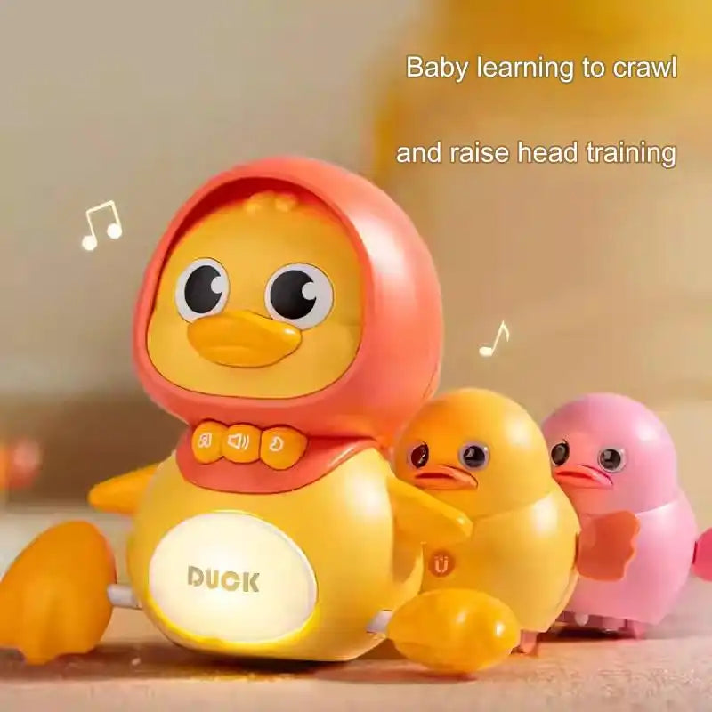 Premium Plush Sleeping Duck Toy for Babies (0–3 Years)