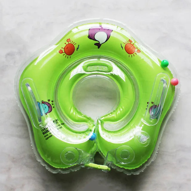 Inflatable Baby Neck Float Ring – Swimming & Bath Safety Tube for Infants