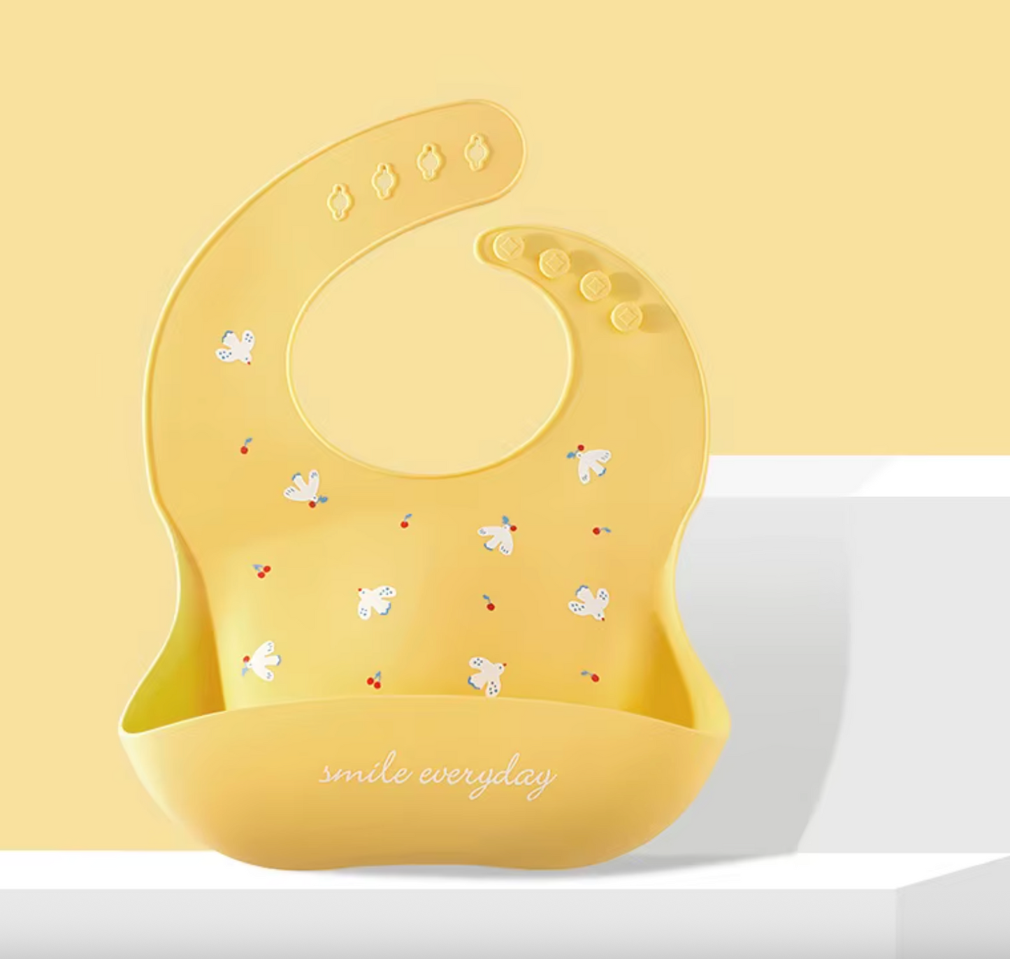 Waterproof Baby Bibs with Snaps – Washable Feeding Bibs