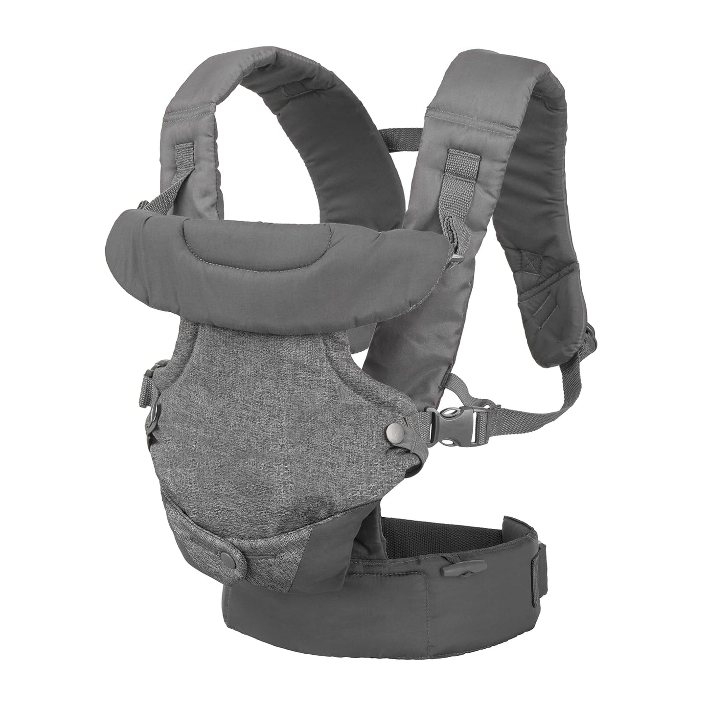 Infantino 4-in-1 Ergonomic Baby Carrier for Newborn to Toddler – Gray