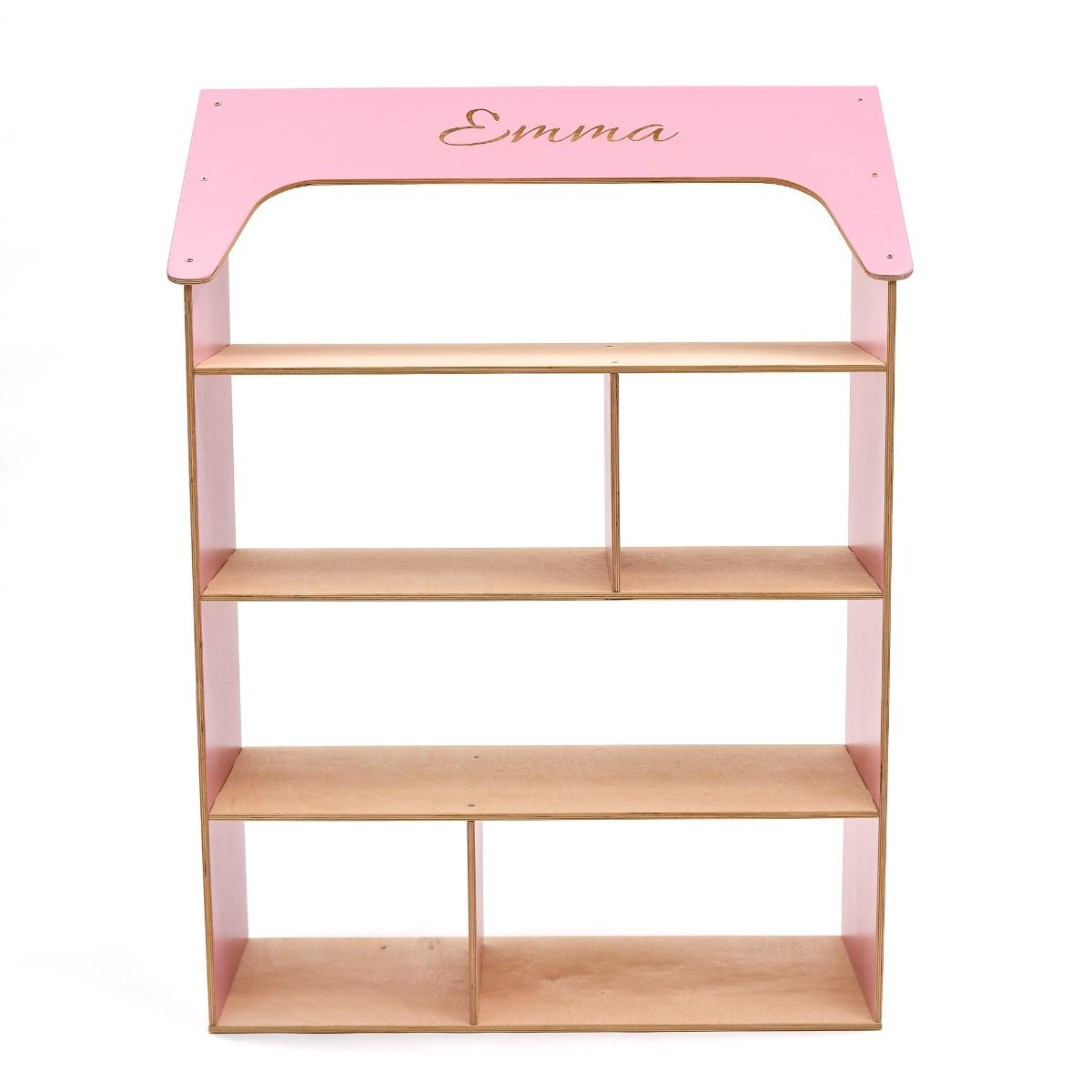 Pink Dollhouse Bookcase
