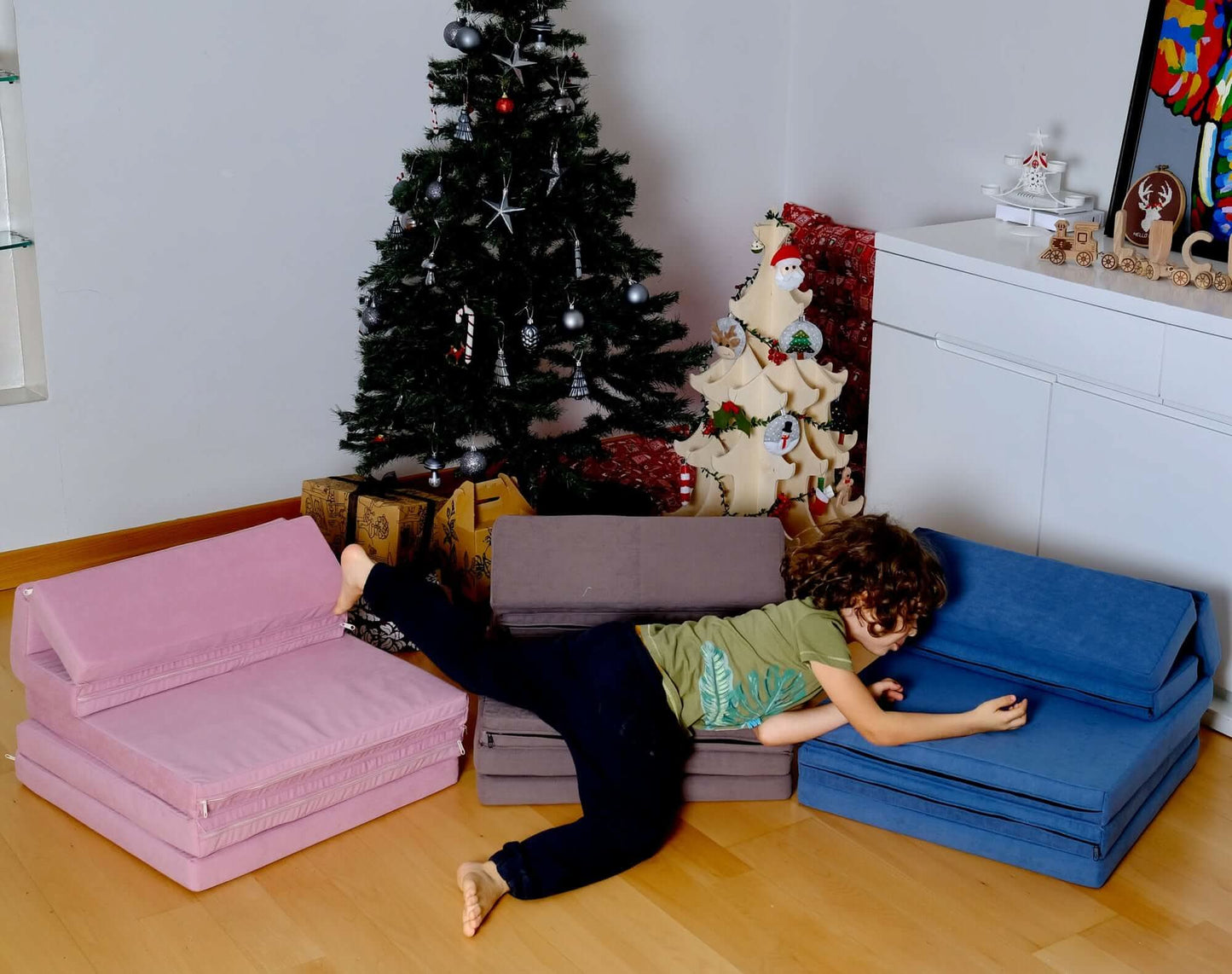 Kids Play Mat & Convertible Couch for Fun & Relaxation