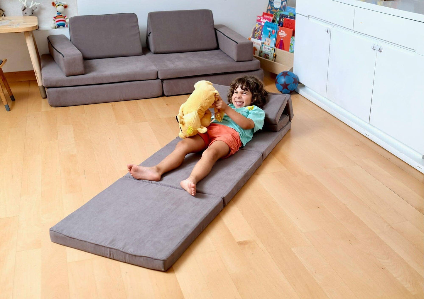 Kids Play Mat & Convertible Couch for Fun & Relaxation