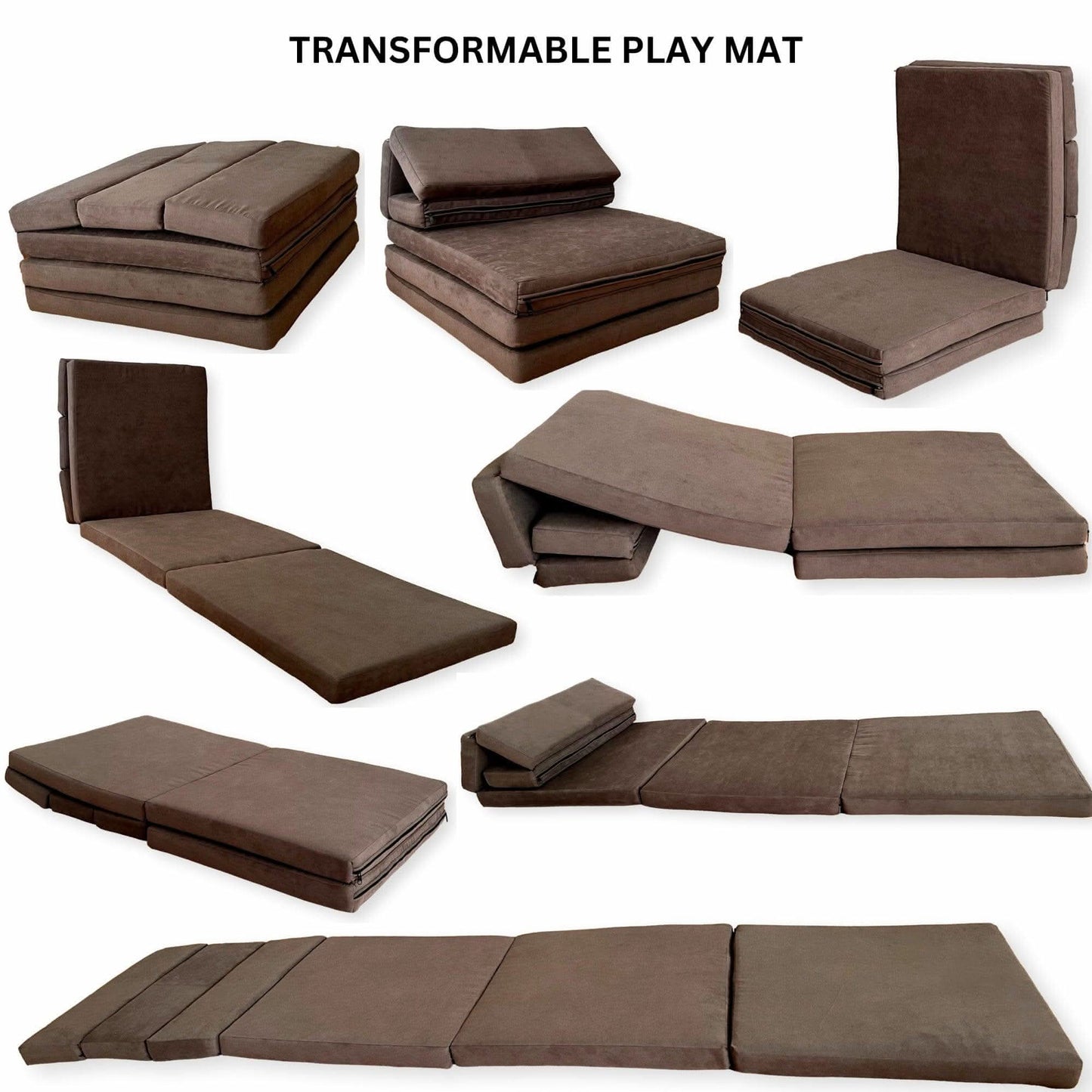 Kids Play Mat & Convertible Couch for Fun & Relaxation
