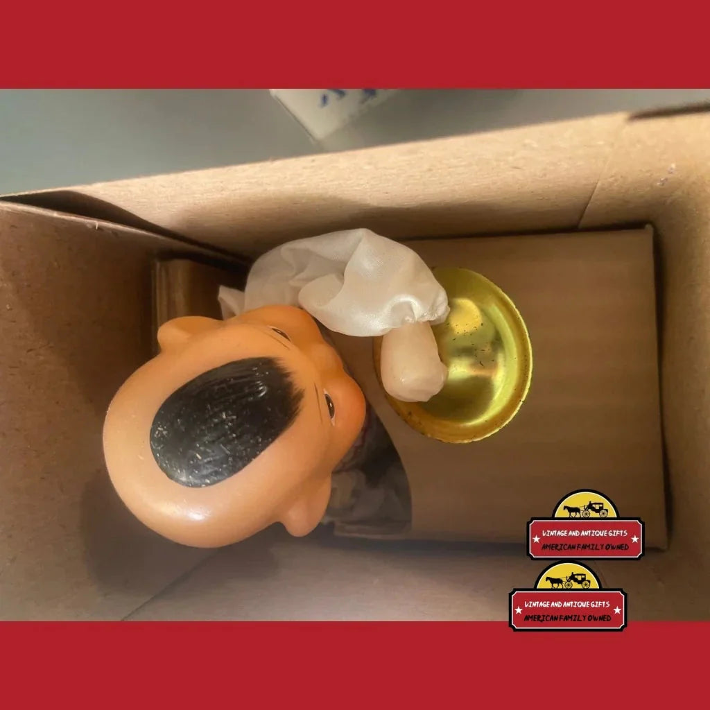 Vintage Tin Clockwork Drummer Boy Toy – Fully Working