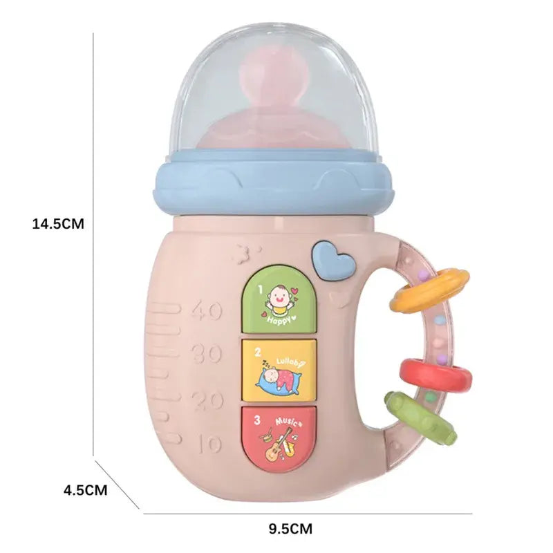 Baby Musical Feeding Bottle with Pacifier